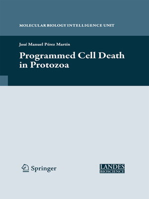cover image of Programmed Cell Death in Protozoa